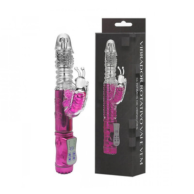 Foto 2 do produto Youvibe - Vibrador Rotativo com Estimulador de Clítoris Borboleta, 36 Modos de Vibração, 6 Modos de Velocidade - 11,8 x 3,4 cm | Disponível em 3 Cores