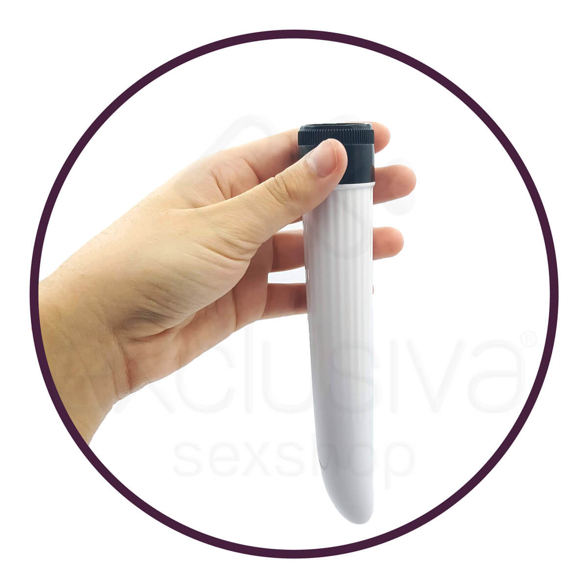 Vibrador com Vibração Multivelocidade Textura Canelada - YouVibe | 15  x 2,7 cm | Disponível em 3 Cores - 3
