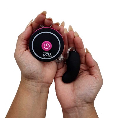 Cápsula Vibratória com Curvatura, 12 Modos de Vibração e Controle Remoto com Fio - Yo-Yo Rotor | 6,5 x 2,9 cm