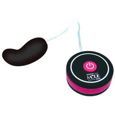 Cápsula Vibratória com Curvatura, 12 Modos de Vibração e Controle Remoto com Fio - Yo-Yo Rotor | 6,5 x 2,9 cm