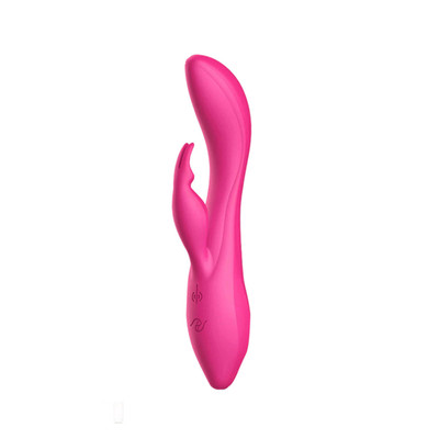 Foto 2 do produto Yuanse Brenda - Vibrador Estimulador de Ponto G e Clítoris em Forma de Coelho com 7 Modos de Vibração e Movimento "Vai e Vem" .