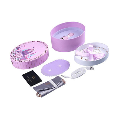 Foto 4 do produto Cápsula Vibratória Recarregável com 8 Modos de Vibração, Folheamento em Ouro 18K  e à Prova D'Água - Zalo Lolita Baby Star | Cor: Verde