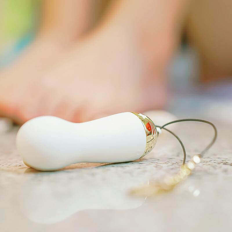 Cápsula Vibratória Recarregável com 8 Modos de Vibração, Folheamento em Ouro 18K  e à Prova D'Água - Zalo Lolita Baby Star | Cor: Verde - 5