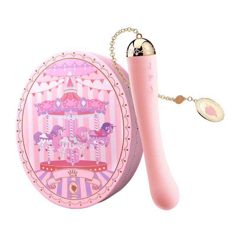 Vibrador Estimulador de Ponto G Recarregável com 8 Modos de Vibração, Folheamento em Ouro 18K e À Prova De Água - ZALO Lolita Momoko - 18 x 3 cm | Disponível em 4 Cores - 9