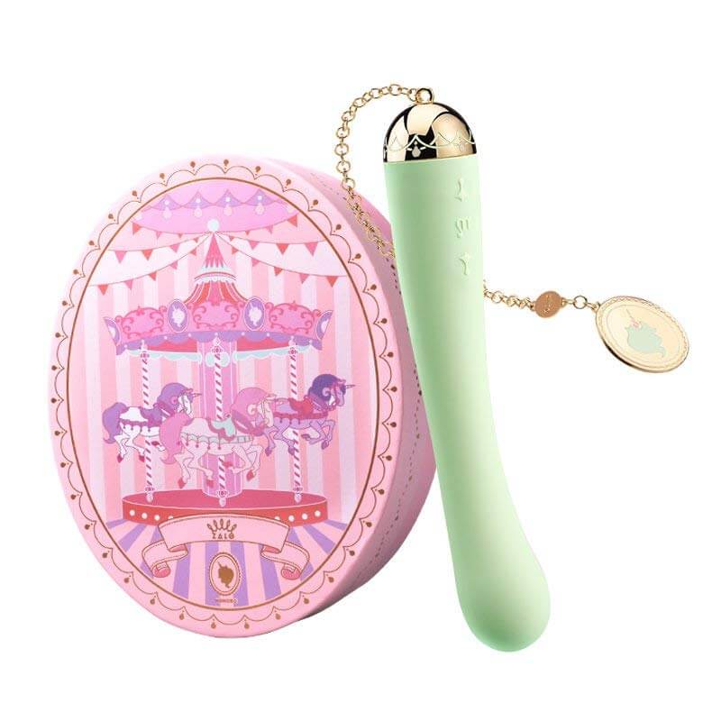 Vibrador Estimulador de Ponto G Recarregável com 8 Modos de Vibração, Folheamento em Ouro 18K e À Prova De Água - ZALO Lolita Momoko - 18 x 3 cm | Disponível em 4 Cores - 5