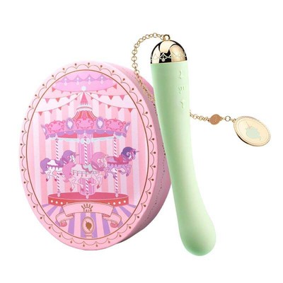 Foto 5 do produto Vibrador Estimulador de Ponto G Recarregável com 8 Modos de Vibração, Folheamento em Ouro 18K e À Prova De Água - ZALO Lolita Momoko - 18 x 3 cm | Disponível em 4 Cores