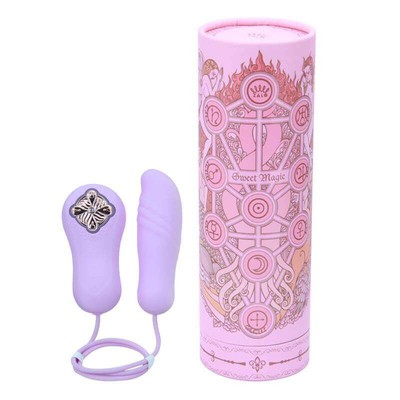 Foto 1 do produto Cápsula Vibratória Recarregável com Controle, 6 Modos de Vibrações, Auto Aquecimento e Modo Turbo - Zalo Sweet Magic Temptation | Disponível em 2 Cores