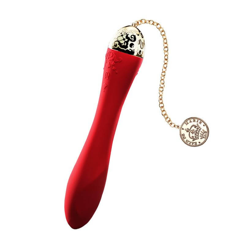Vibrador Estimulador de Ponto G Recarregável com 8 Modos de Vibração, Folheamento a Ouro 24K e à Prova D'Água - Zalo Versailles Marie | Disponível em 3 Cores - 3