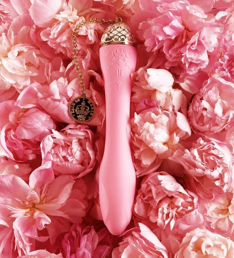 Vibrador Estimulador de Ponto G Recarregável com 8 Modos de Vibração, Folheamento a Ouro 24K e à Prova D'Água - Zalo Versailles Marie | Disponível em 3 Cores - 8