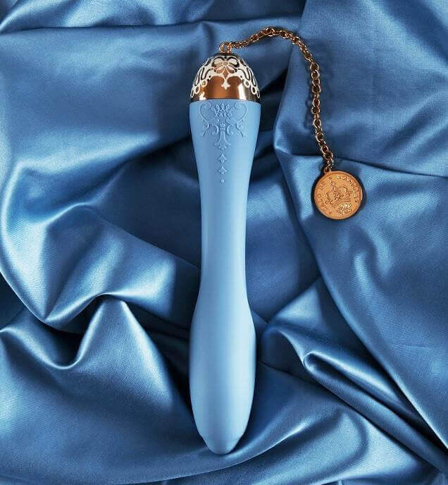 Vibrador Estimulador de Ponto G Recarregável com 8 Modos de Vibração, Folheamento a Ouro 24K e à Prova D'Água - Zalo Versailles Marie | Disponível em 3 Cores - 9