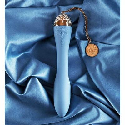 Foto 9 do produto Vibrador Estimulador de Ponto G Recarregável com 8 Modos de Vibração, Folheamento a Ouro 24K e à Prova D'Água - Zalo Versailles Marie | Disponível em 3 Cores