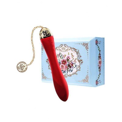 Foto 12 do produto Vibrador Estimulador de Ponto G Recarregável com 8 Modos de Vibração, Folheamento a Ouro 24K e à Prova D'Água - Zalo Versailles Marie | Disponível em 3 Cores