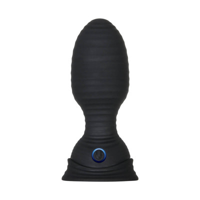 Foto 2 do produto Plug Anal Inflável com Controle Remoto sem Fio, 7 Modos de Vibração e Inflação - Zero Tolerance Shape Shifter - 8 x 4,1 cm