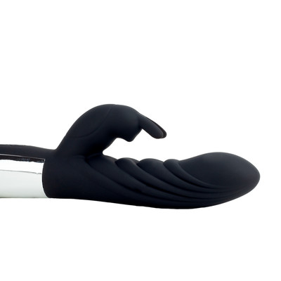 Foto 2 do produto Vibrador de Ponto G com Estimulador de Clitóris e 6 Modos de Vibração em 5 Intensidades - Lealso Zeus Olympus | 11,5 x 3,8 cm