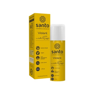 Spray Aromatizador para Lingerie com Fragrância Sensual e Propriedades Acaricidas by Nicole Puzzi - Viciant Santo Cosméticos | 50ml