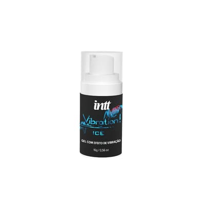 Gel Excitante Unissex com Efeito de Vibração, Pulsação e Sensação Refrescante - Intt Vibration! Power Ice | 17 ml