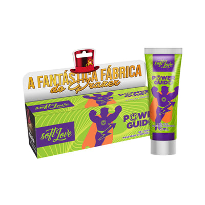 Gel Excitante Masculino - Soft Love Power Guido | 15 ml