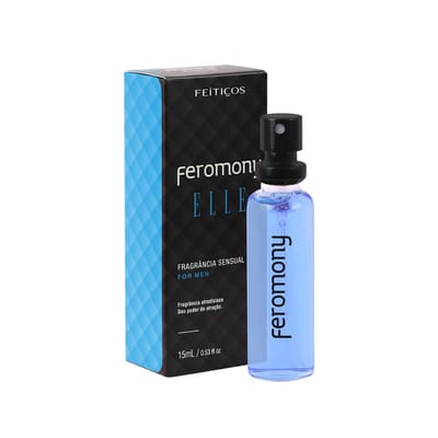 Perfume com Feromônio Masculino que Gera Atração na Mulher - Feitiços Feromony Elle | 15ml