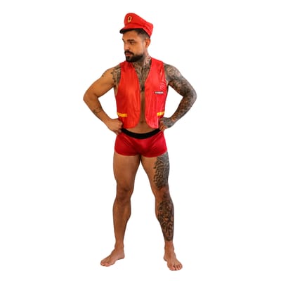 Fantasia Bombeiro - Exclusiva Lingerie | Tamanho Único