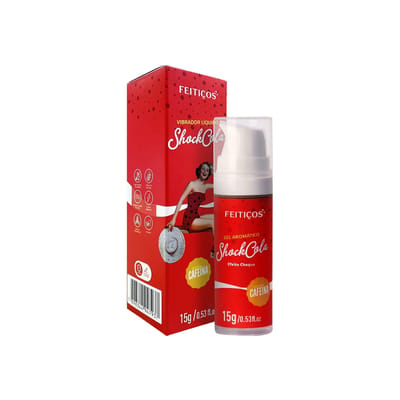 Gel Beijável Lubrificante Aromático com Efeito Eletrizante e Cafeína - Shock Cola | 15g