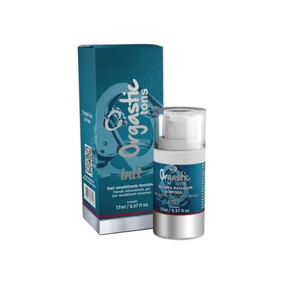 Gel Excitante Feminino com Ação de Calor e Vibração no Aroma de Vinho Tinto - Intt Orgastic Tons | 17ml