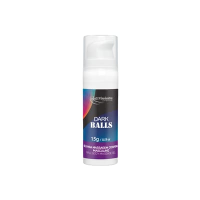 Gel Excitante Masculino para Testículos - La Pimienta Dark Balls | 15g