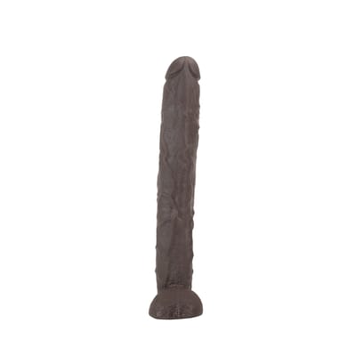 Prótese Peniana Realística Gigante - Adão & Eva Negão da Picona | 33 x 5,4 cm