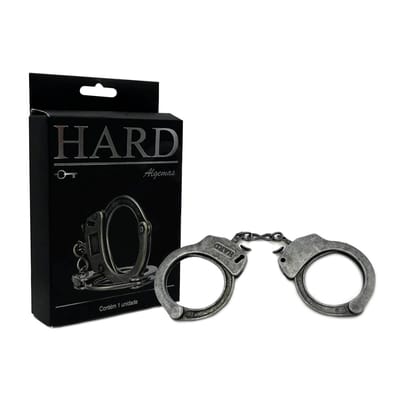 Algemas em Metal com Corrente e Chave de Destravamento - Hard | Disponível em 11 Cores