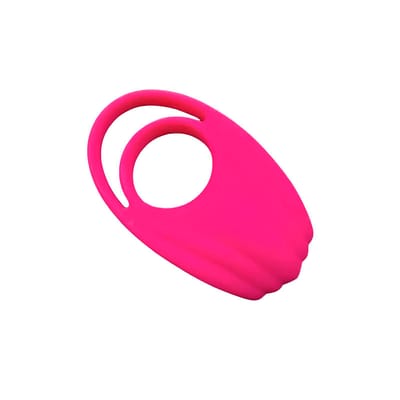 Anel Peniano Duplo em Silicone com 9 Modos de Vibração, Estimulador de Clitóris, Resistente à Água e Recarregável - Vibrator