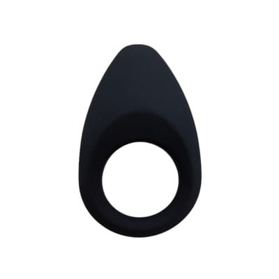 Anel Peniano com Estimulador Clitoriano em Silicone com 10 Modos de Vibração e Recarregável via Cabo USB - Sexy Import Tony | 7,5 x 4 cm