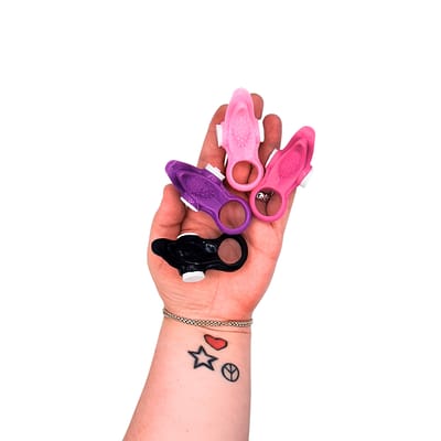 Anel Peniano em Formato de Língua com Texturas Estimuladoras e Vibração Única - You Vibe Vibrating Ring | Disponível em 4 Cores