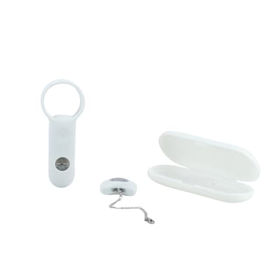 Anel Peniano Premium com 3 Modos de Vibração, Controle Remoto Sem Fio e Carregamento USB - Adão & Eva Penis Ring | 9,6 x 3,8 cm