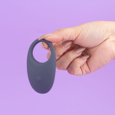 Anel Peniano em Silicone com 10 Modos de Vibração e Carregamento via Cabo USB - Exclusiva Maxthor