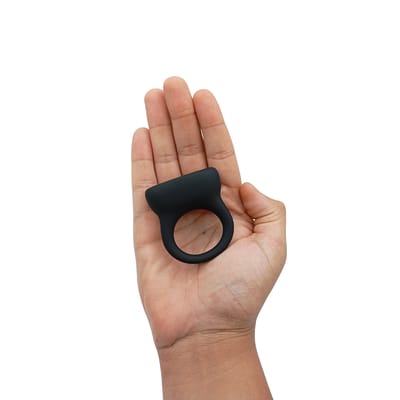 Anel Peniano em Silicone com 9 Modos de Vibração e Carregamento via Cabo USB - Sexy Import Anel Classy | 6 x 4,7 cm