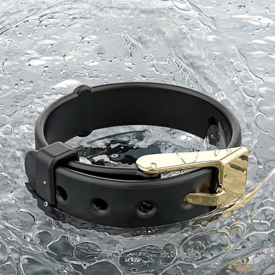 Anel Peniano em Silicone Soft Touch com Fivela Ajustável - Choker S-Hande | 16 x 1 cm
