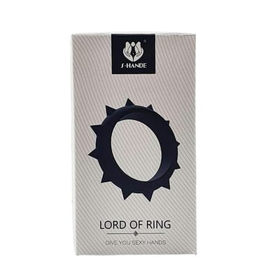 Anel Peniano em Silicone com Textura de Spike -  Lord of Ring - S-Hande | 2,8 x 3,6 cm