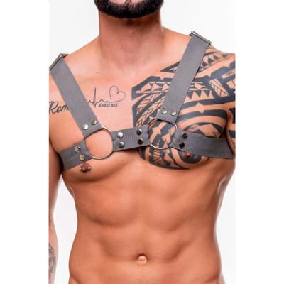 Arreio Harness H em Nylon Resistente com Fivelas - Steves Designer | Disponível em 3 Cores