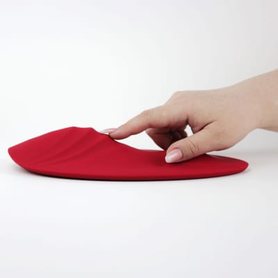 Base Vibratória Estimuladora de Clitóris em Silicone com 9 Modos de Vibração e Carregamento Via Cabo USB - S-Hande Love Pad | 27 x 15 cm