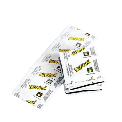 Preservativo Não Lubrificado para Uso Clínico - Blowtex | 1 Unidade