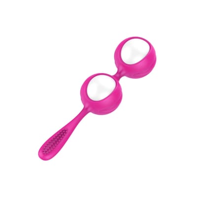 Bolas com Peso para Pompoarismo Ben-Wa em Silicone e ABS - Disponível em 3 Cores