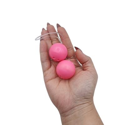 Bolinhas Tailandesas com 2 Esferas e Cordão de Silicone - Ben-Wa | Disponível em 3 Cores