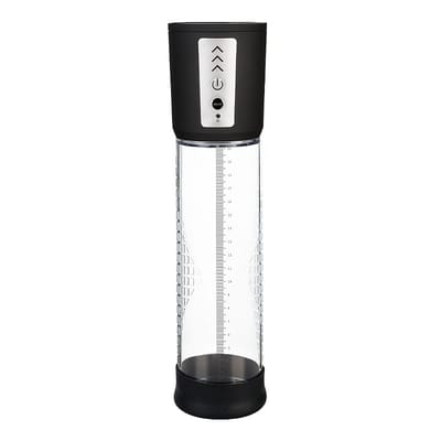 Bomba Peniana Automática Super Forte com Vibração e 3 Níveis de Intensidade - SI Sexy Import| 20 x 5,7 cm