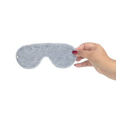 Máscara Para Olhos em Pelúcia - Brasil Fetiche | Tamanho Único | Disponível em 9 Cores