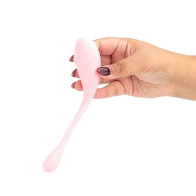Bullet com Formato de Glande em Silicone com 10 Modos de Vibrações, Recarregável e Controle por App - Vibrator Egg | 9,3 x 3,7 cm | Disponível em 2 Cores