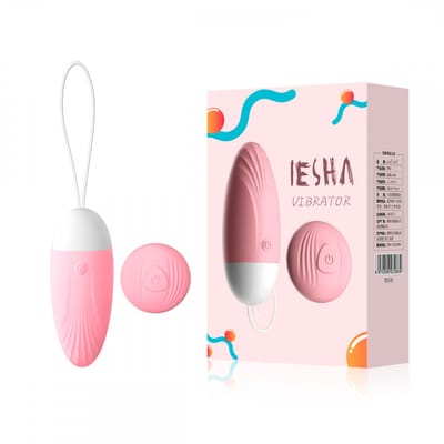Bullet em Silicone com 10 Modos de Vibrações e Controle Remoto Sem Fio - Iesha Lilo | 7,0 x 3,7 cm