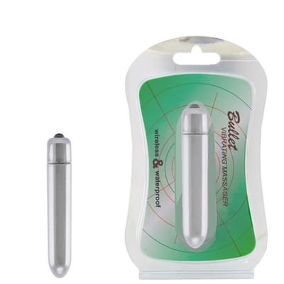 Cápsula Vibratória com 10 Modos de Vibração - Bullet Vibrating Massager | 9,1 x 1,7 cm | Disponível em 5 Cores