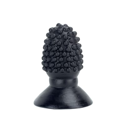 Plug Anal Arredondado com Nódulos e Base Achatada - Butt Plug | 5,8 x 3,5 cm | Disponível em 2 Cores