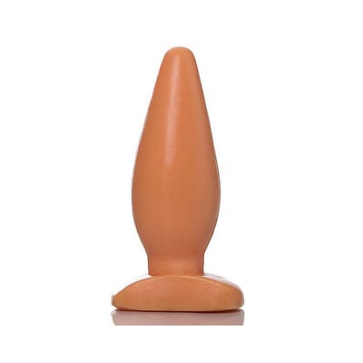 Plug Cônico em PVC Atóxico com Base de Suporte - Butt Plug | 9,6 x 3,7 cm | Disponível em 2 Cores