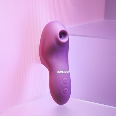 Capa de Dedo Estimuladora de Clitóris em Silicone, Recarregável com 5 Modos de Sucção e 8 Modos de Vibração - Evolved Sucker For You | 12,5 x 5,5 cm