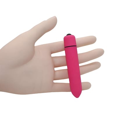 Cápsula Vibratória com 10 Vibrações e Resistente à Água - Power Bullet Plus | 9,1 x 1,7 cm | Disponível em 3 Cores